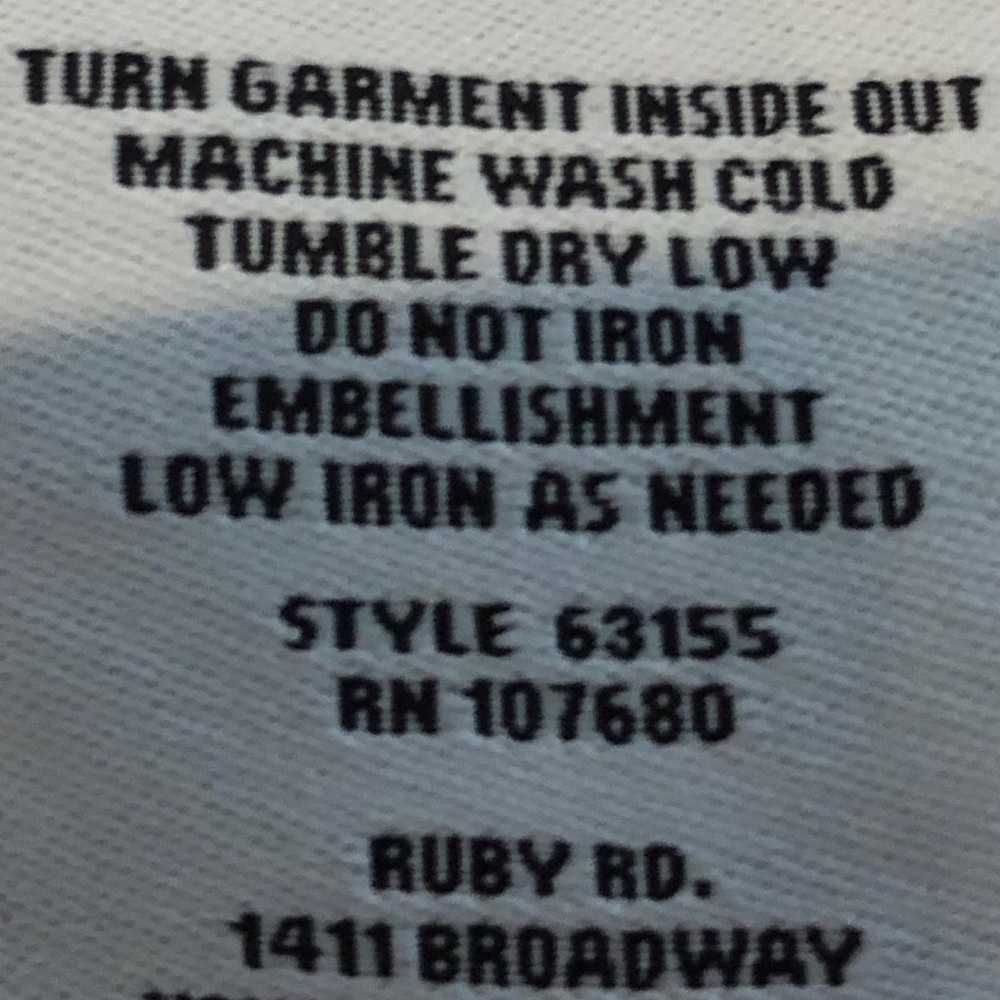 Ruby Rd watercolor top - Picture 3 of 3